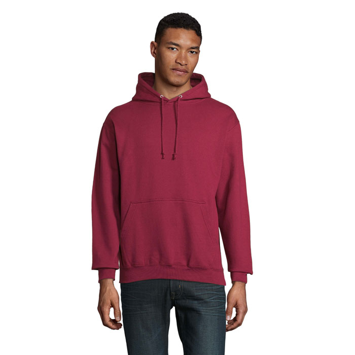 Sweat à capuche unisexe promotionnel CONDOR Bordeaux 1